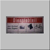 Dienstabteil