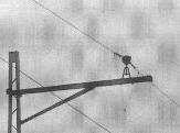 fester Ausleger mit Stützisolator