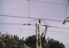 Foto: Abspannung der Verstärkerleitung